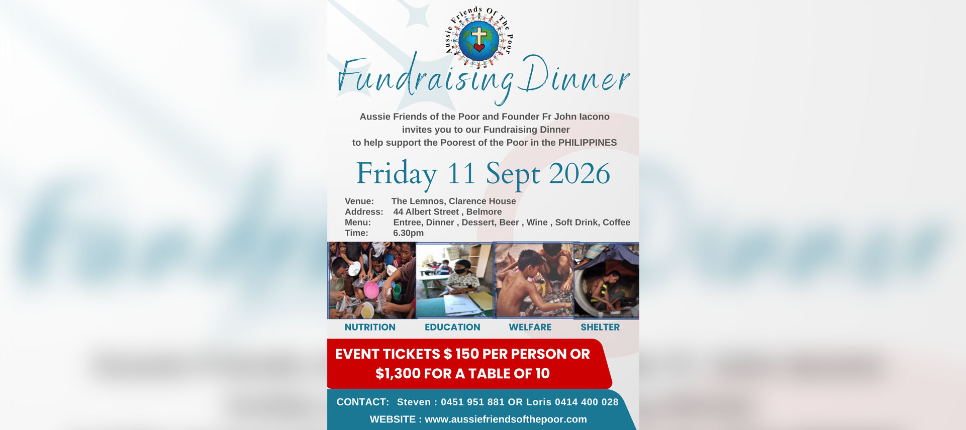 Fundraising Dinner
